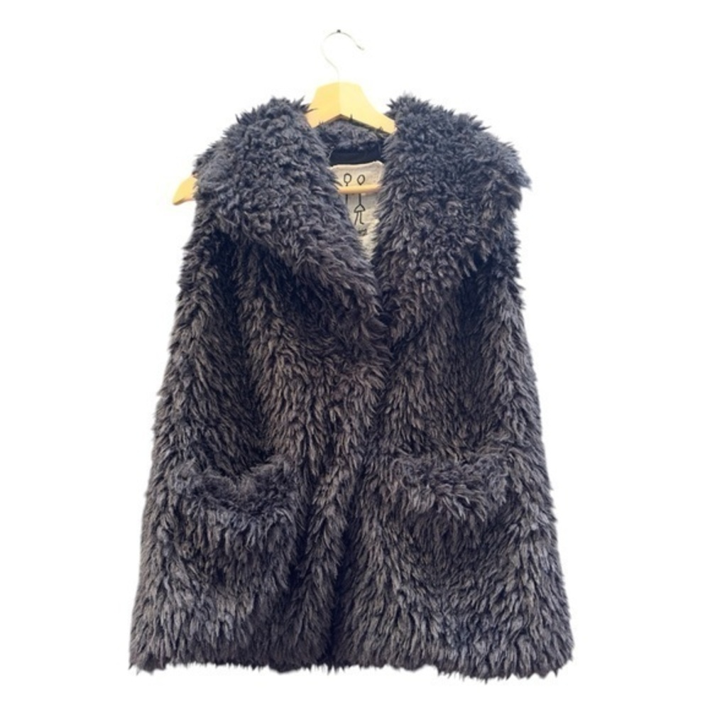 Johnny Was Pete & Greta faux fur vest